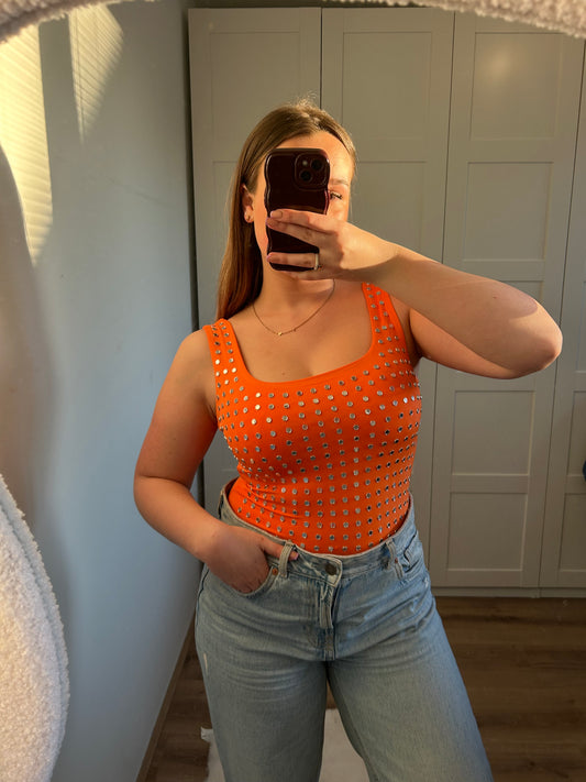 Studs body oranje