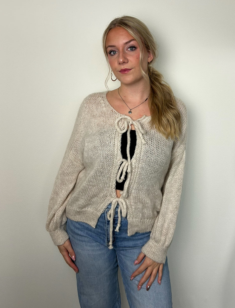 Belle knit beige