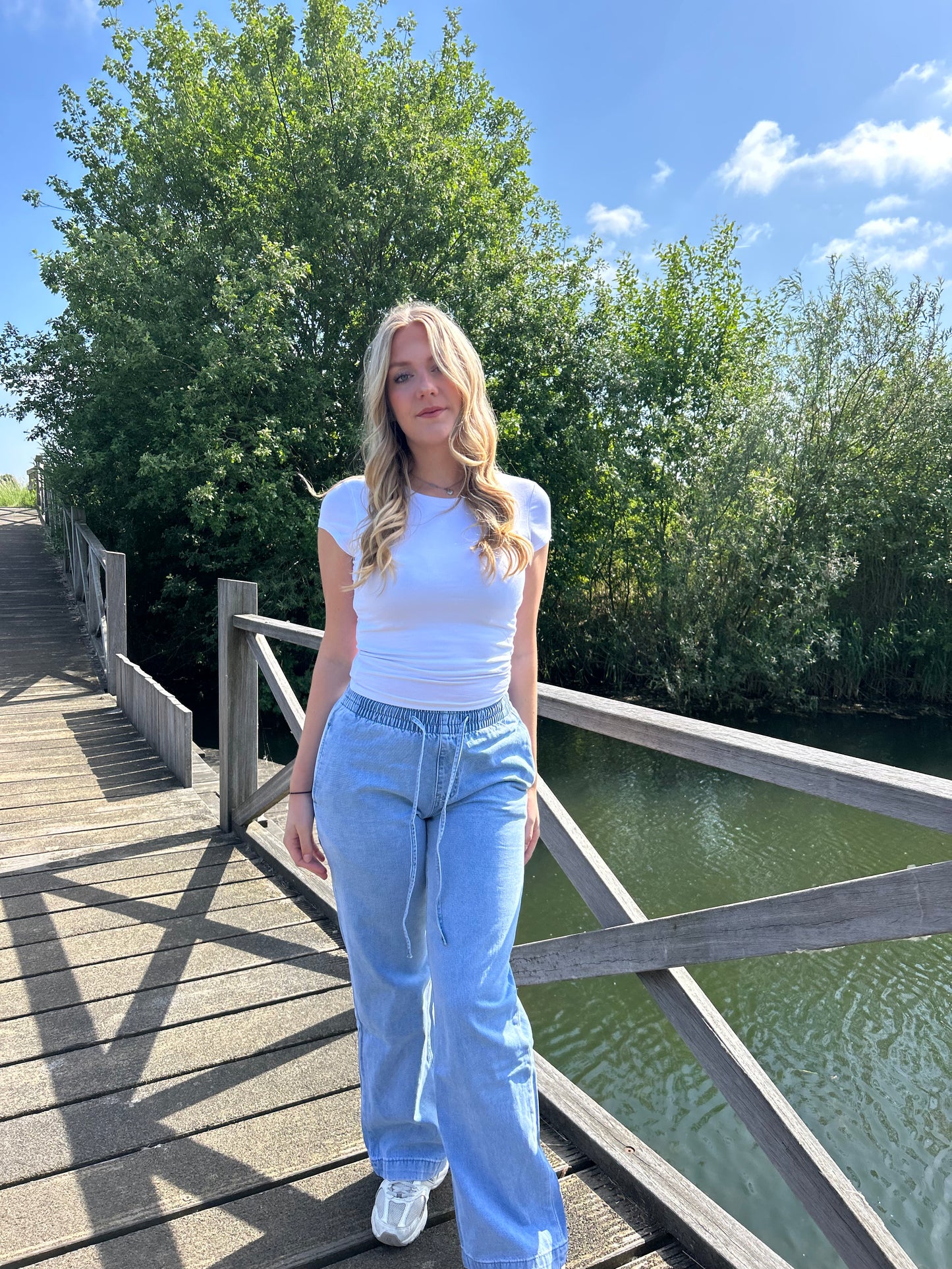 Denim jogger light