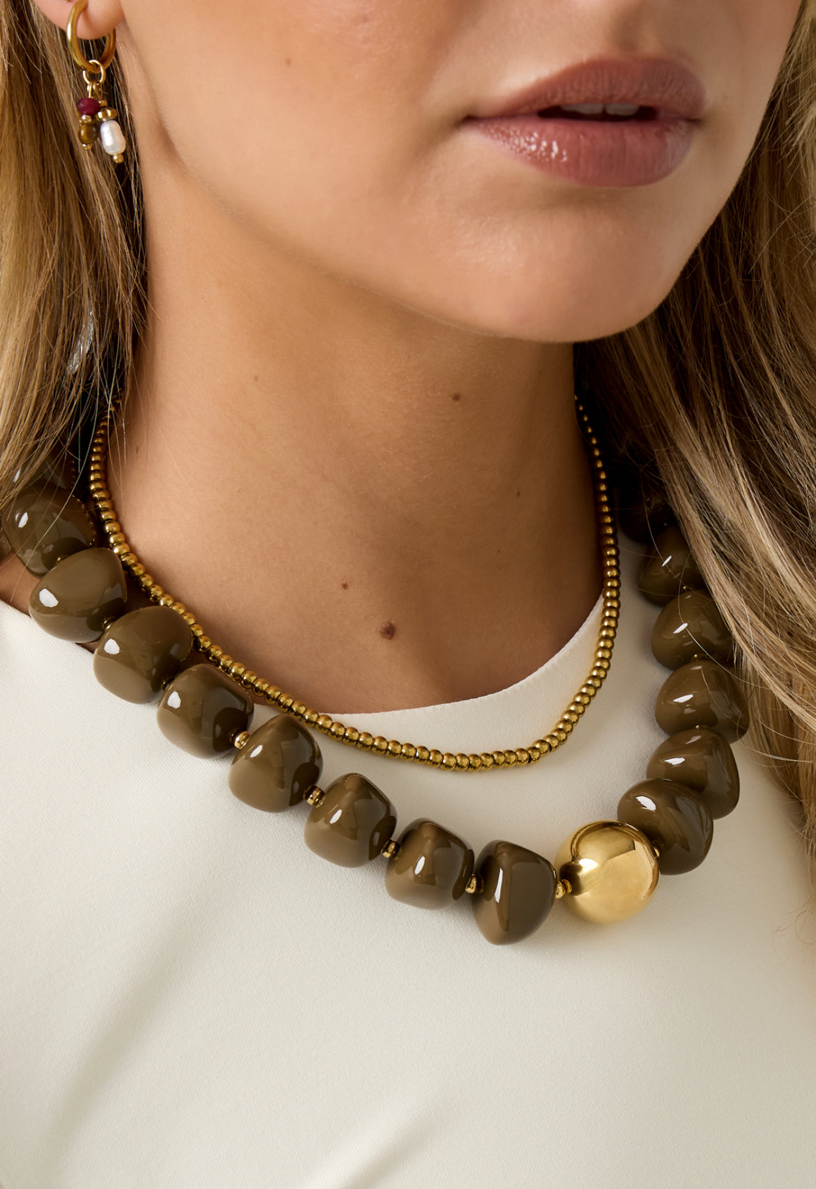 Aurelia Brown Necklace