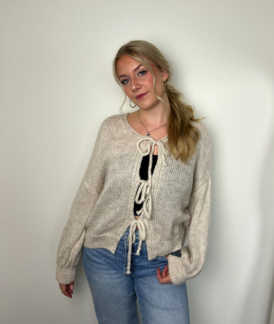 Belle knit beige