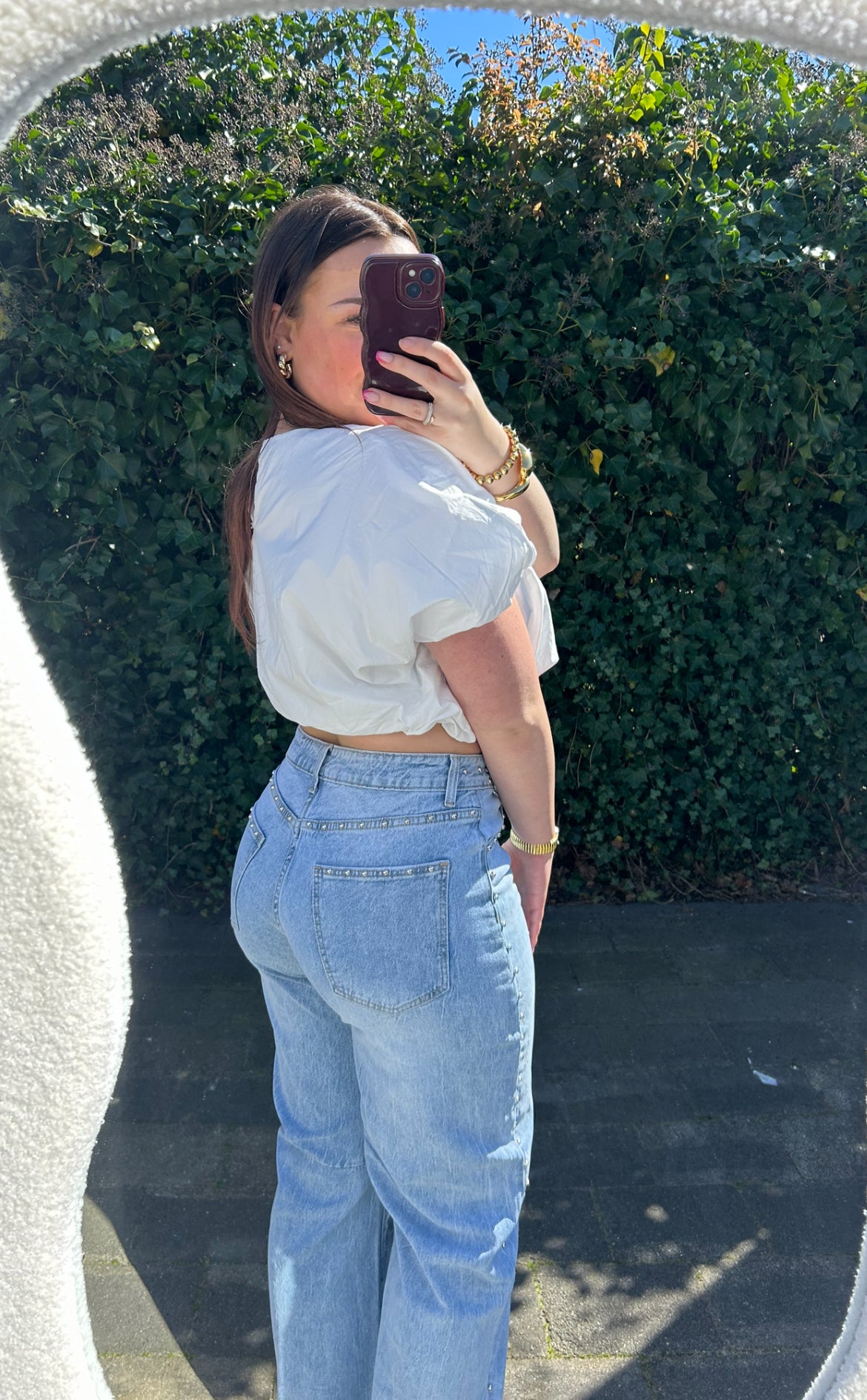 Stud jeans - balloon fit