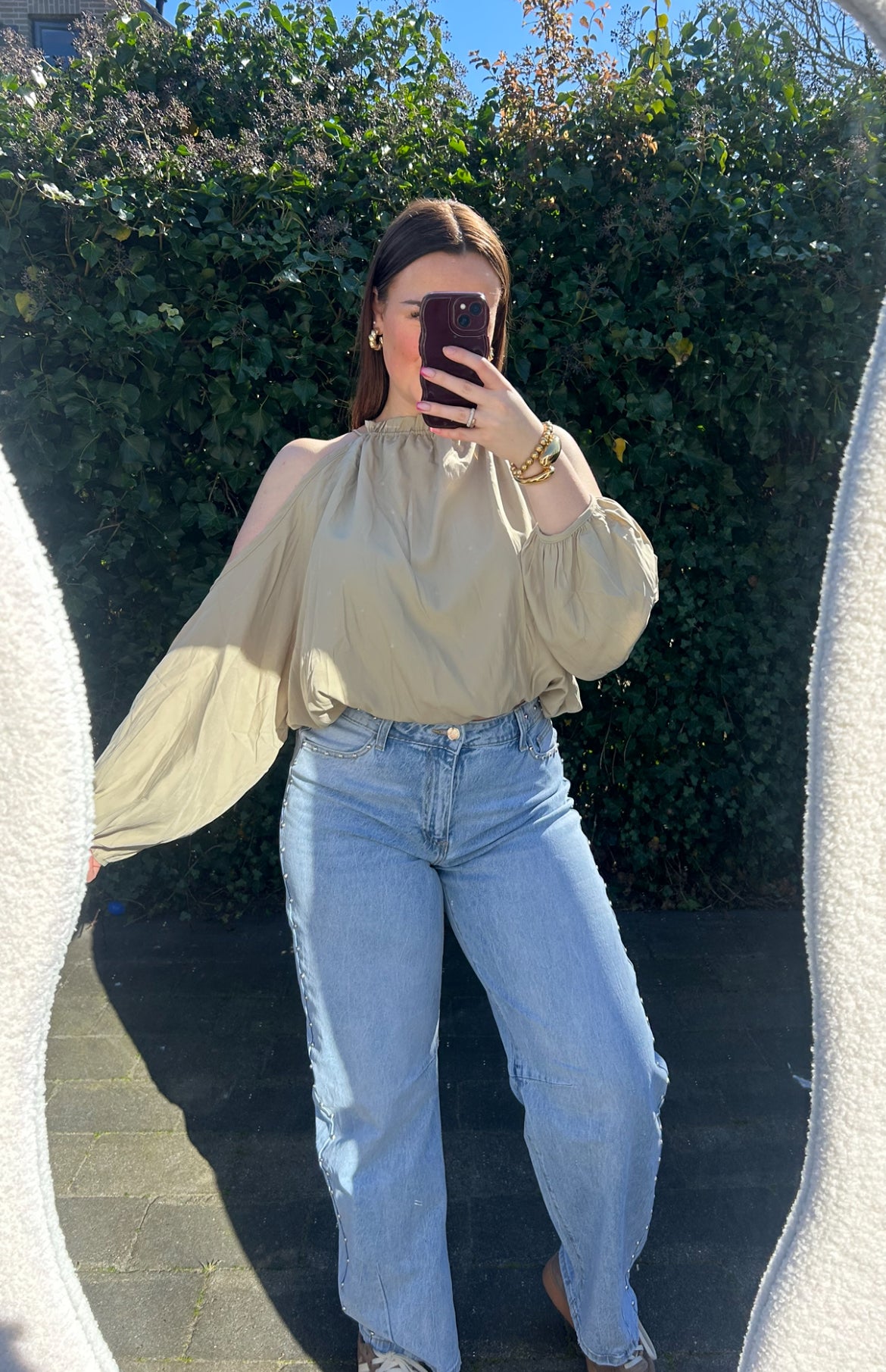 Gina blouse sand