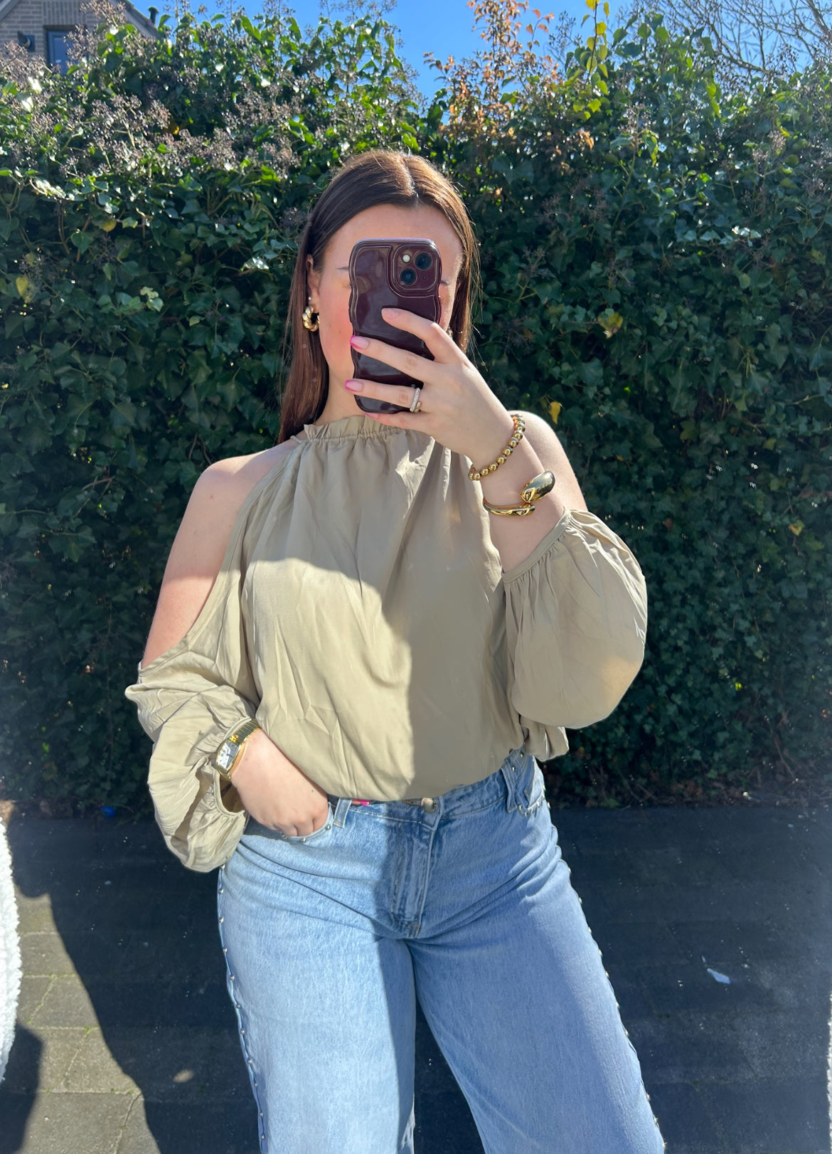 Gina blouse sand