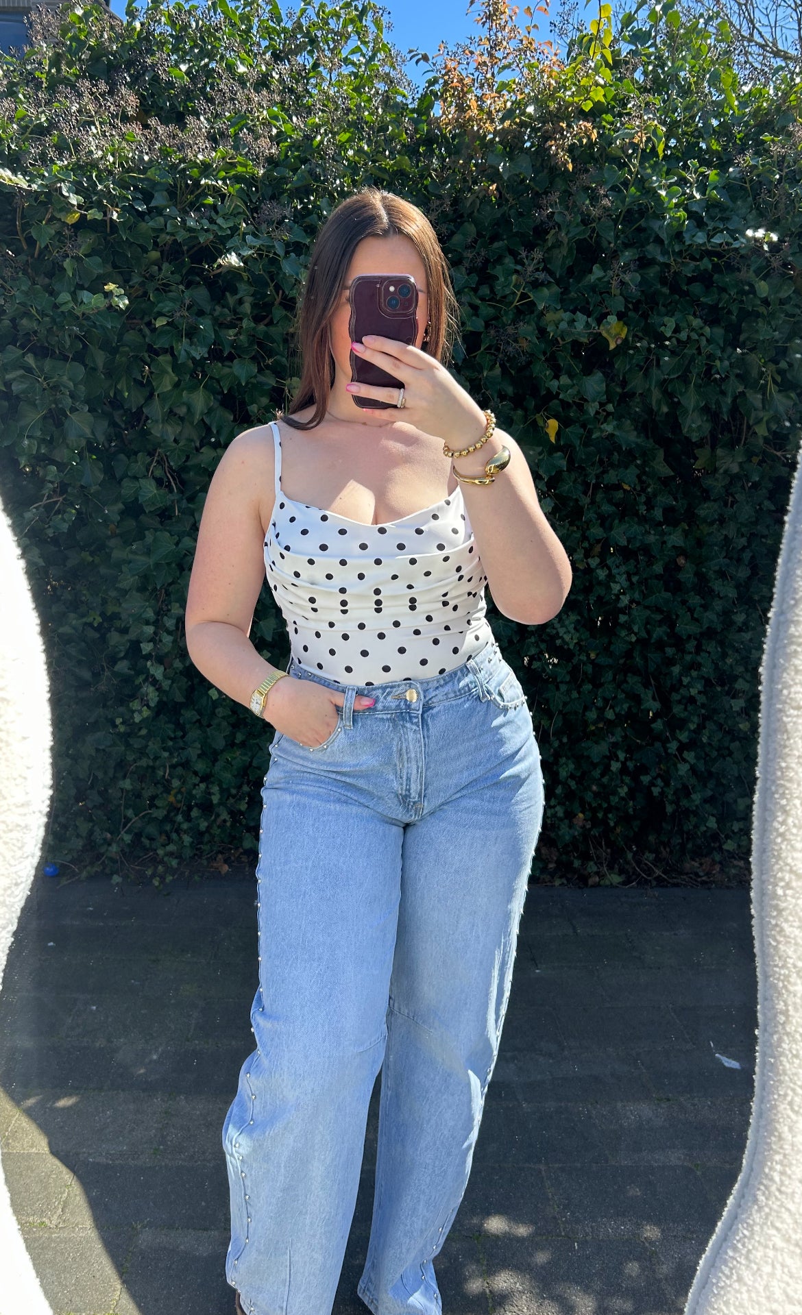 Polka dot body