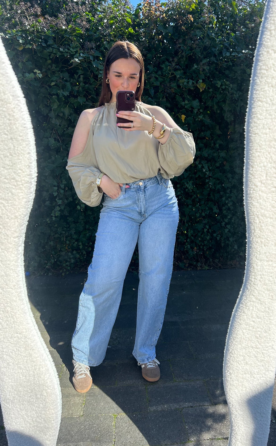 Gina blouse sand