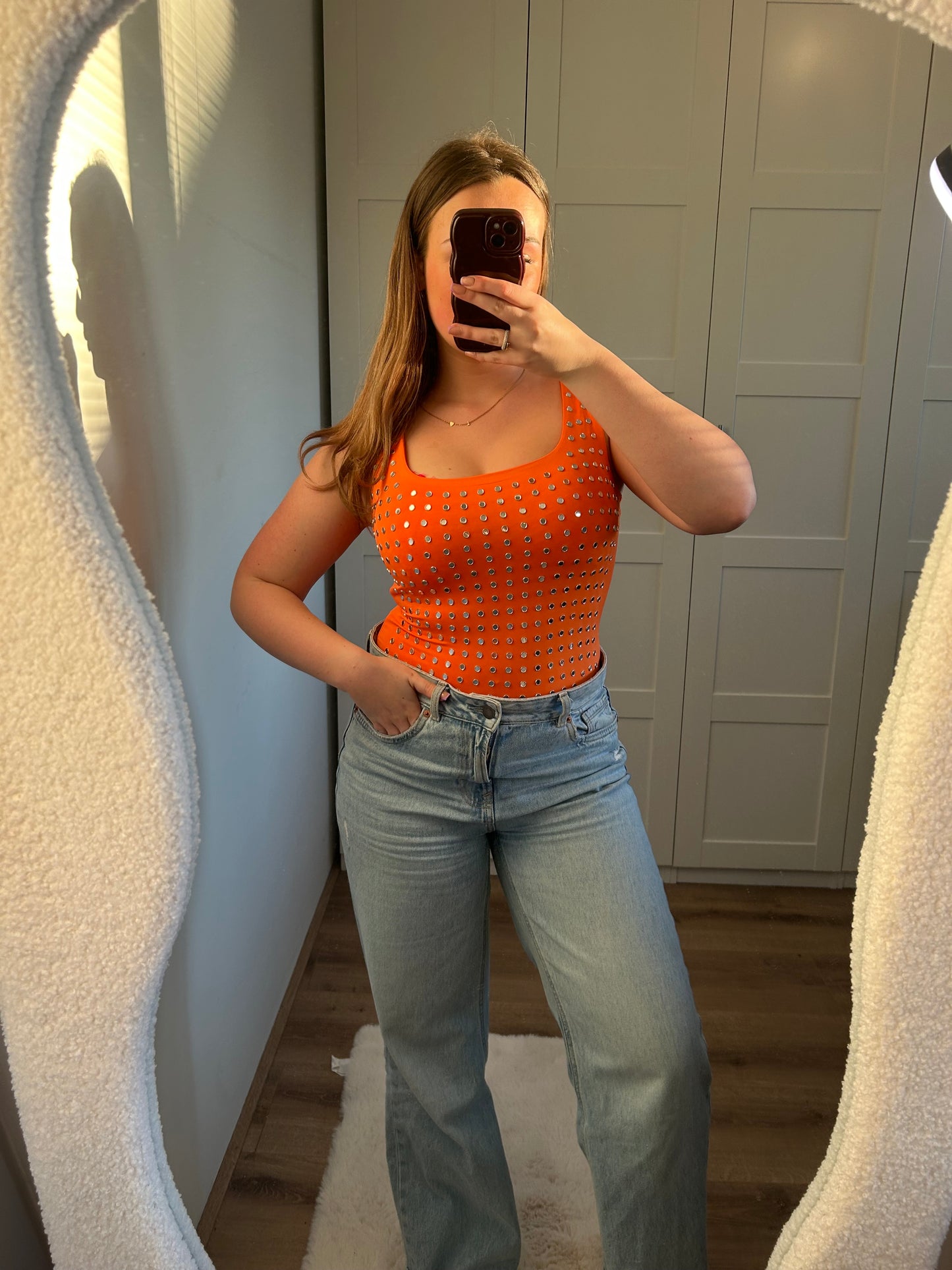 Studs body oranje