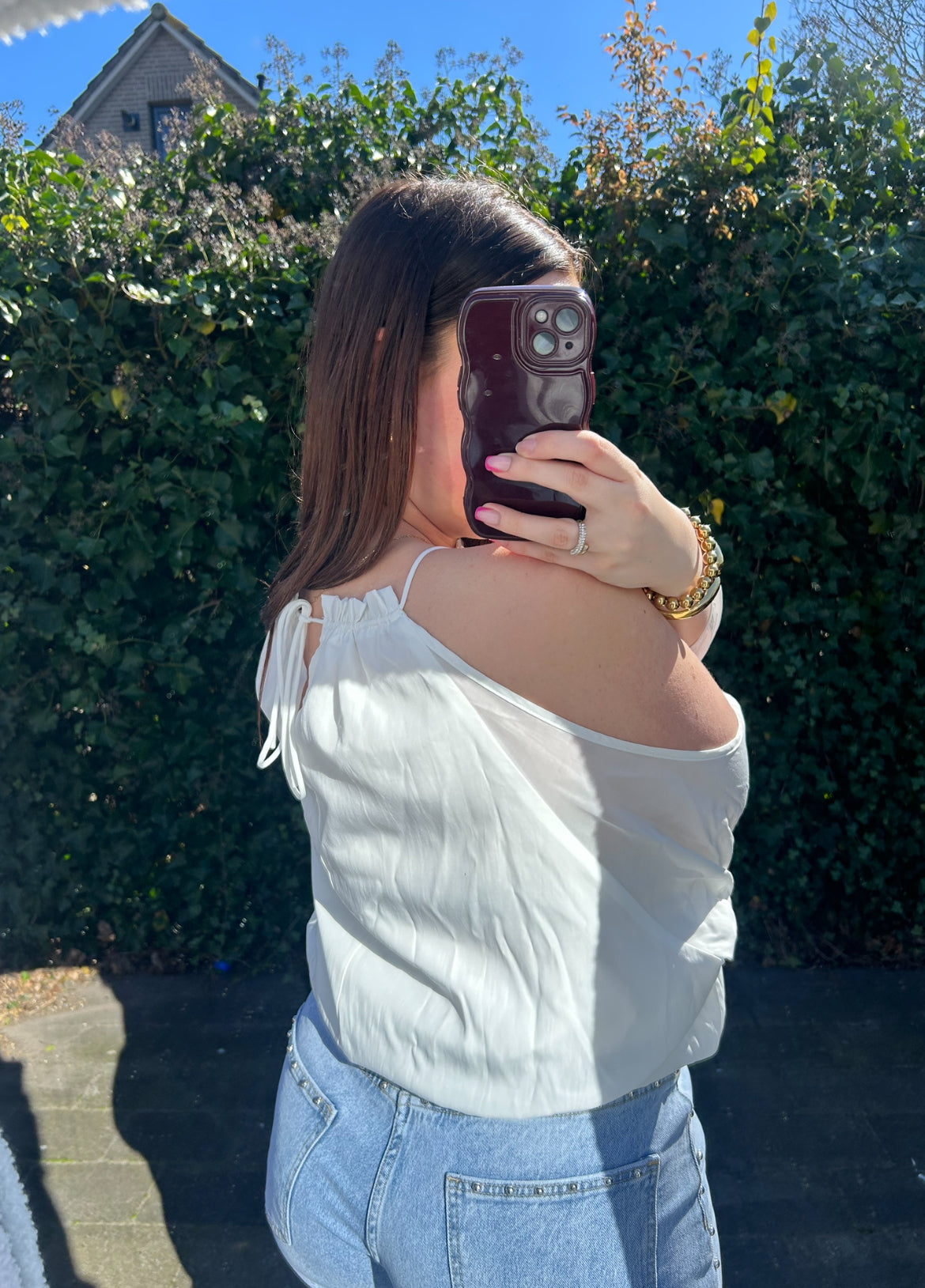 Gina blouse white